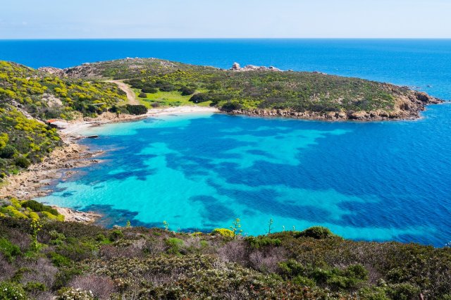 In barca all'Asinara